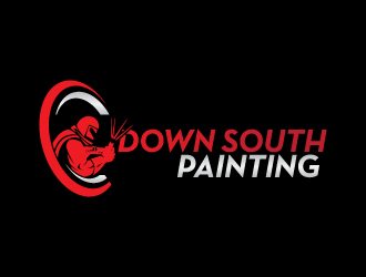 Down South Painting  logo design by sunny070