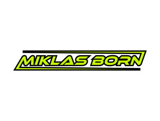 Miklas Born logo design by GassPoll