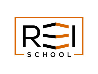 REI School logo design by BrainStorming