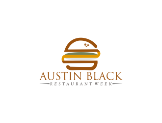 Austin Black Restaurant Week logo design by tukang ngopi