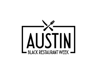 Austin Black Restaurant Week logo design by jaize