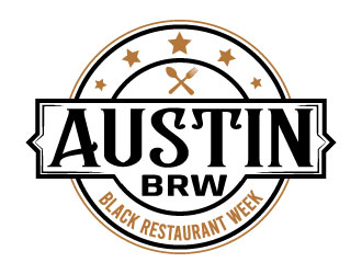 Austin Black Restaurant Week logo design by MonkDesign