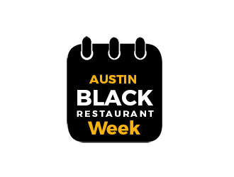 Austin Black Restaurant Week logo design by bougalla005