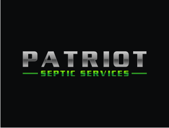 Patriot Septic Services logo design by bricton