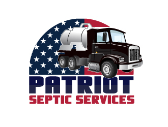 Patriot Septic Services logo design by drifelm