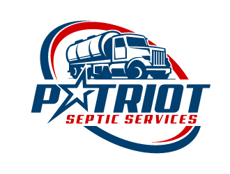 Patriot Septic Services logo design by jaize