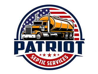Patriot Septic Services logo design by Optimus