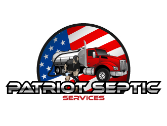 Patriot Septic Services logo design by kasperdz