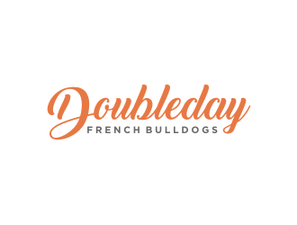 DOUBLEDAY FRENCH BULLDOGS  logo design by bricton