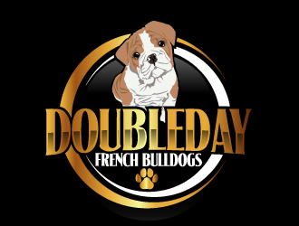 DOUBLEDAY FRENCH BULLDOGS  logo design by AamirKhan