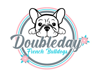 DOUBLEDAY FRENCH BULLDOGS  logo design by AamirKhan