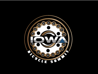 Iowa Bicycle Summit logo design by drifelm