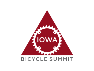 Iowa Bicycle Summit logo design by GassPoll
