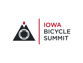 Iowa Bicycle Summit logo design by GassPoll