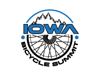 Iowa Bicycle Summit logo design by drifelm
