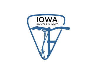 Iowa Bicycle Summit logo design by protein
