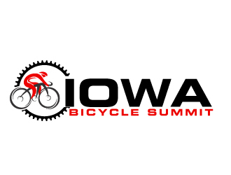 Iowa Bicycle Summit logo design by AamirKhan