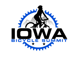 Iowa Bicycle Summit logo design by AamirKhan