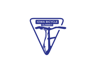 Iowa Bicycle Summit logo design by protein