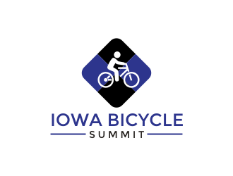 Iowa Bicycle Summit logo design by protein
