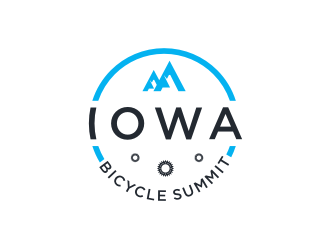 Iowa Bicycle Summit logo design by Garmos