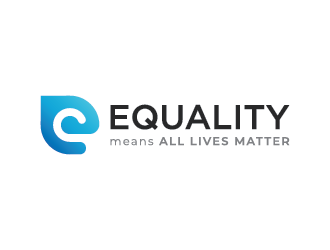 Equality means ALL LIVES MATTER logo design by mhala