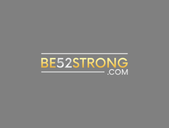 Be52Strong.com logo design by RIANW