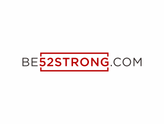 Be52Strong.com logo design by y7ce