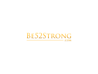 Be52Strong.com logo design by ubai popi