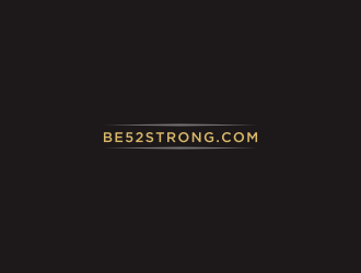 Be52Strong.com logo design by kurnia