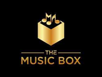 THE MUSIC BOX logo design by sakarep