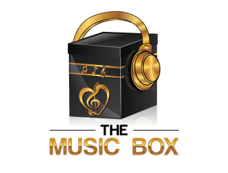 THE MUSIC BOX logo design by uttam