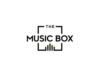 THE MUSIC BOX logo design by Galfine