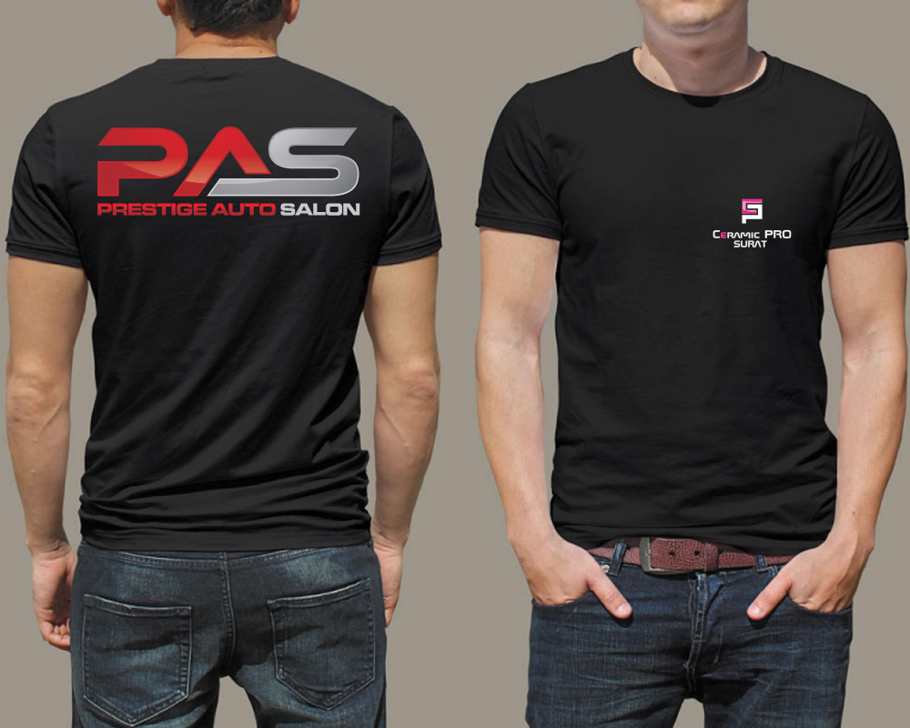 Prestige Auto Salon logo design by Boomstudioz