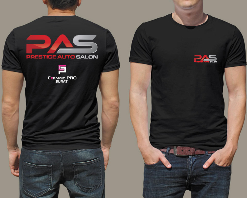 Prestige Auto Salon logo design by Boomstudioz