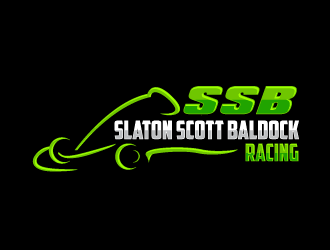 Slaton Scott Baldock Racing logo design by Ultimatum