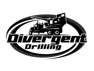 Divergent Drilling (Divergent Drilling Ltd.) logo design by AamirKhan