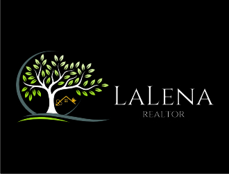 LaLena Realtor logo design by jetzu
