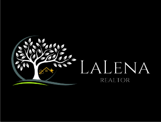 LaLena Realtor logo design by jetzu