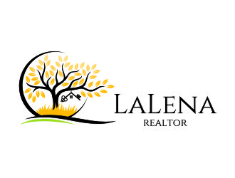 LaLena Realtor logo design by jetzu