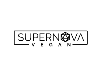 Supernova Vegan logo design by lj.creative