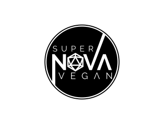 Supernova Vegan logo design by lj.creative