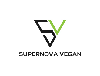 Supernova Vegan logo design by pambudi