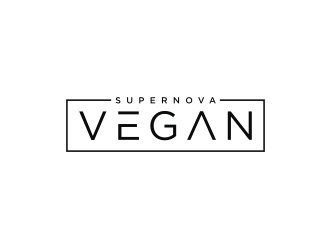 Supernova Vegan logo design by clayjensen