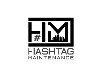 Hashtag Maintenance logo design by aryamaity