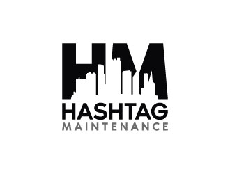 Hashtag Maintenance logo design by aryamaity
