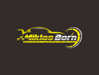Miklas Born logo design by andriandesain