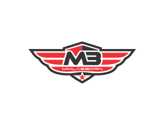 Miklas Born logo design by zinnia