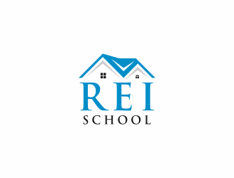 REI School logo design by y7ce
