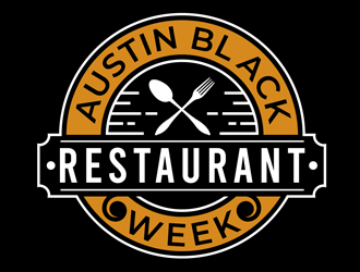 Austin Black Restaurant Week logo design by DreamLogoDesign